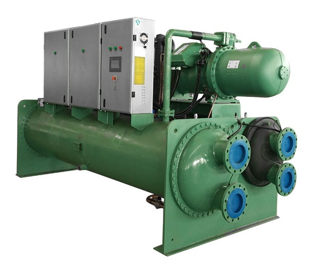 Industrial Water Cooled Screw Water Chiller With Single Compressor, 200kw-1500kw