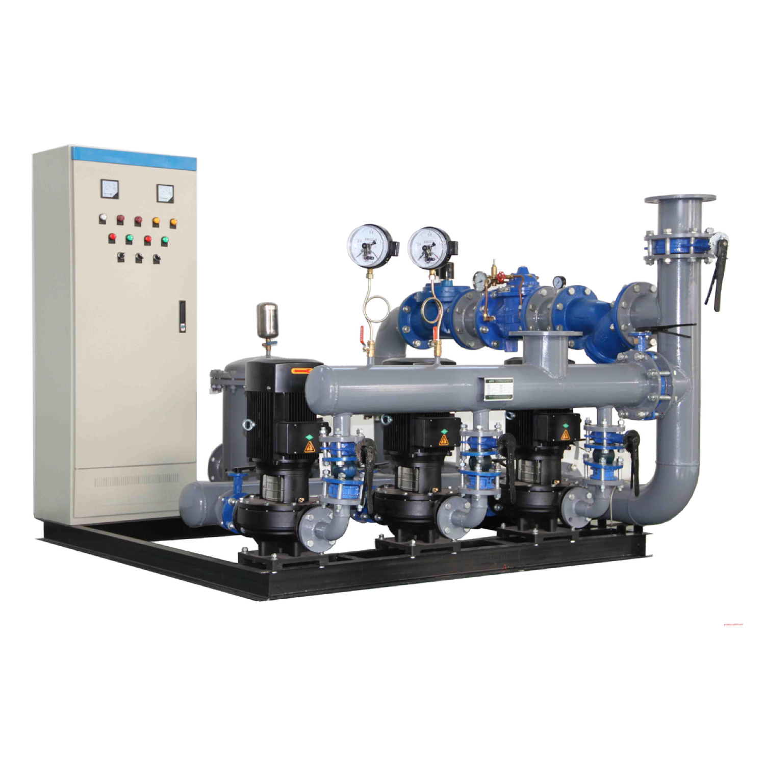 High-rise building heating direct-connected water mixing equipment