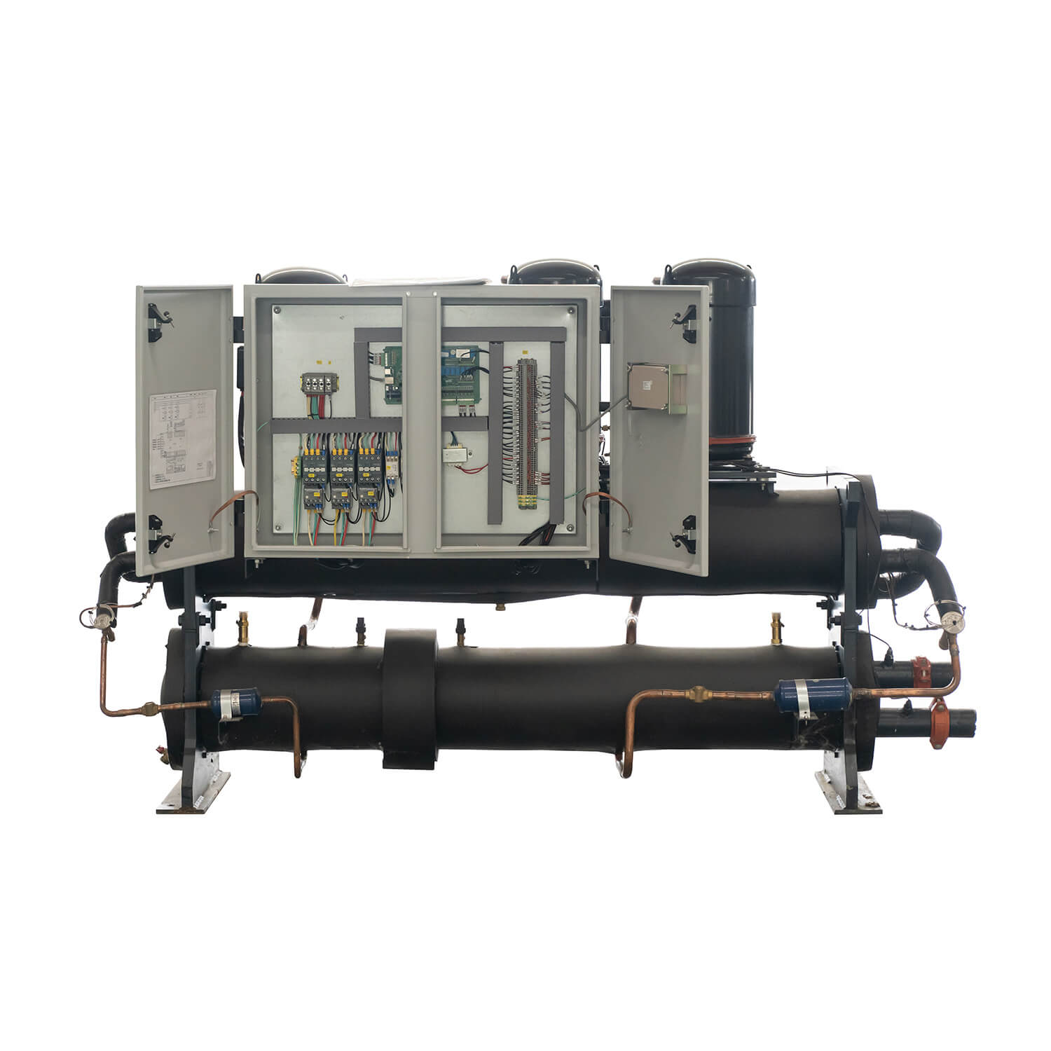 70kw-280kw Water Cooled Scroll Chiller and Heat Pump, Industrial /Commercial Central Air Conditioner